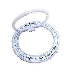 Magnetic Ring Bracket for All Smartphones 360° Rotation White Magnetic Ring Bracket for All Smartphones 360° Rotation White